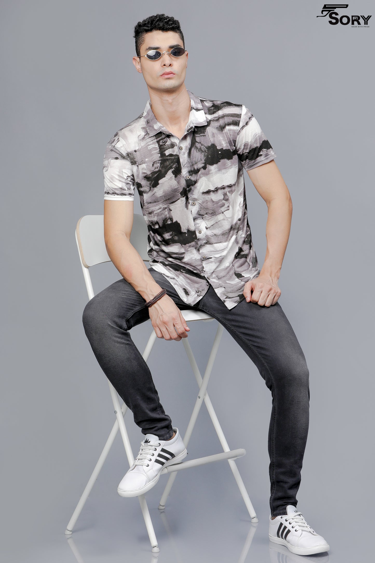 BLACK AND GREY SHIRTS
