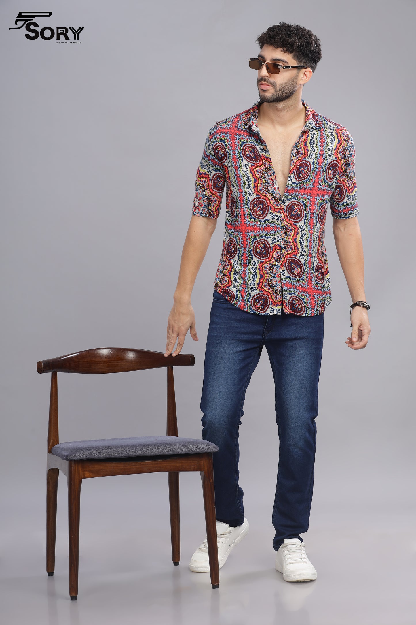 multi print body cooling shirt