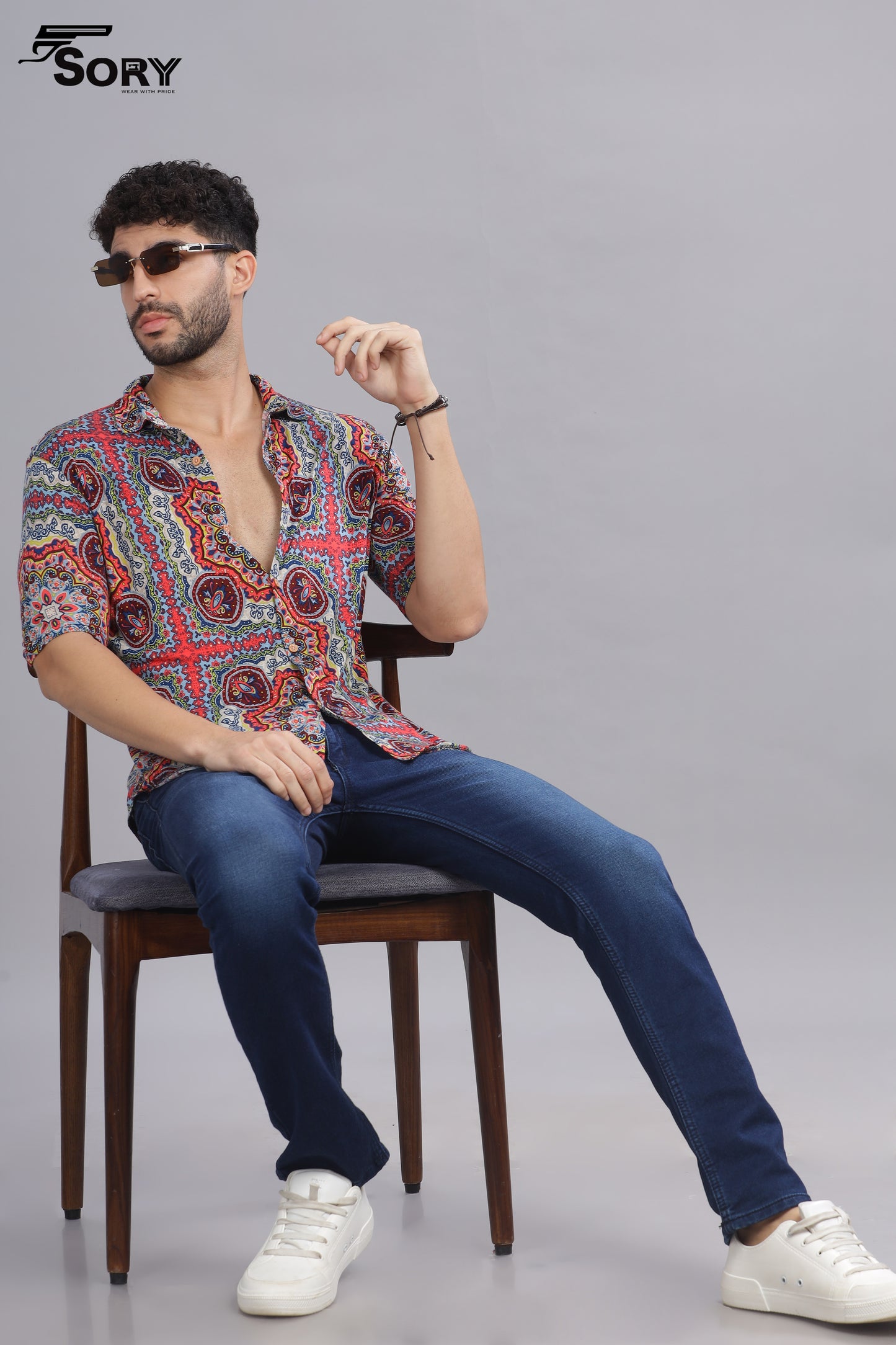 multi print body cooling shirt