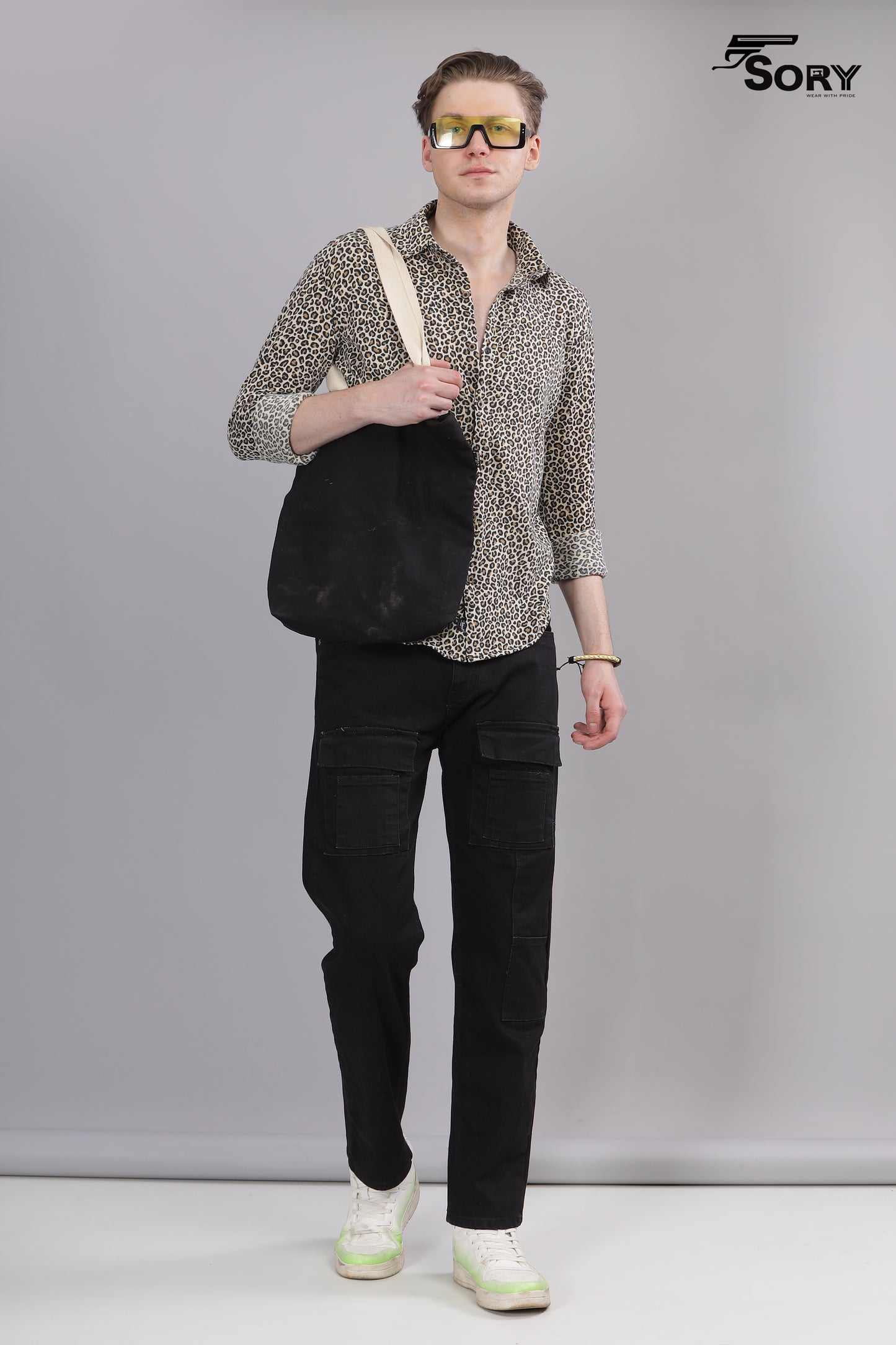 Animal Print Long Sleeve Shirt