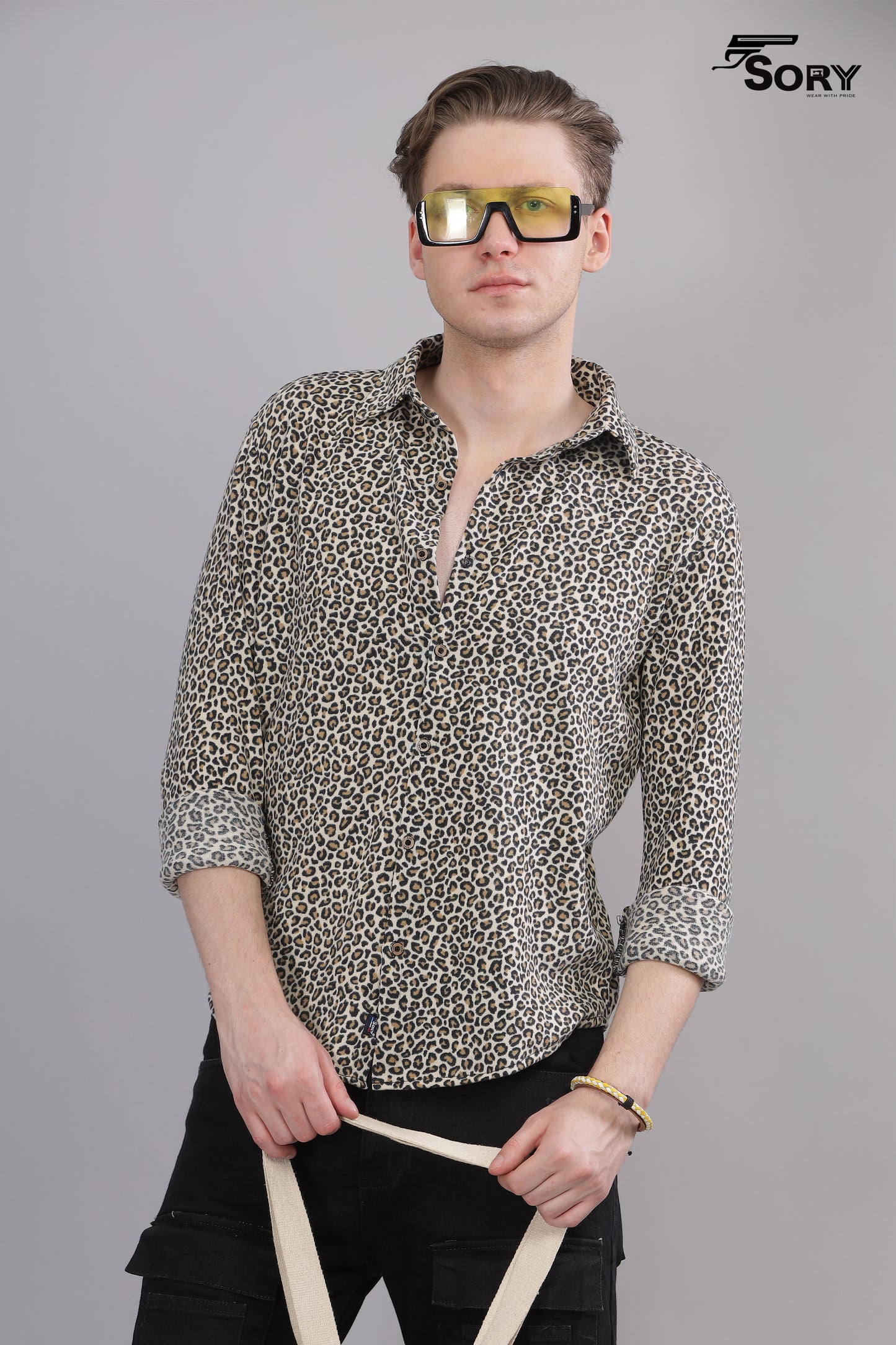 Animal Print Long Sleeve Shirt