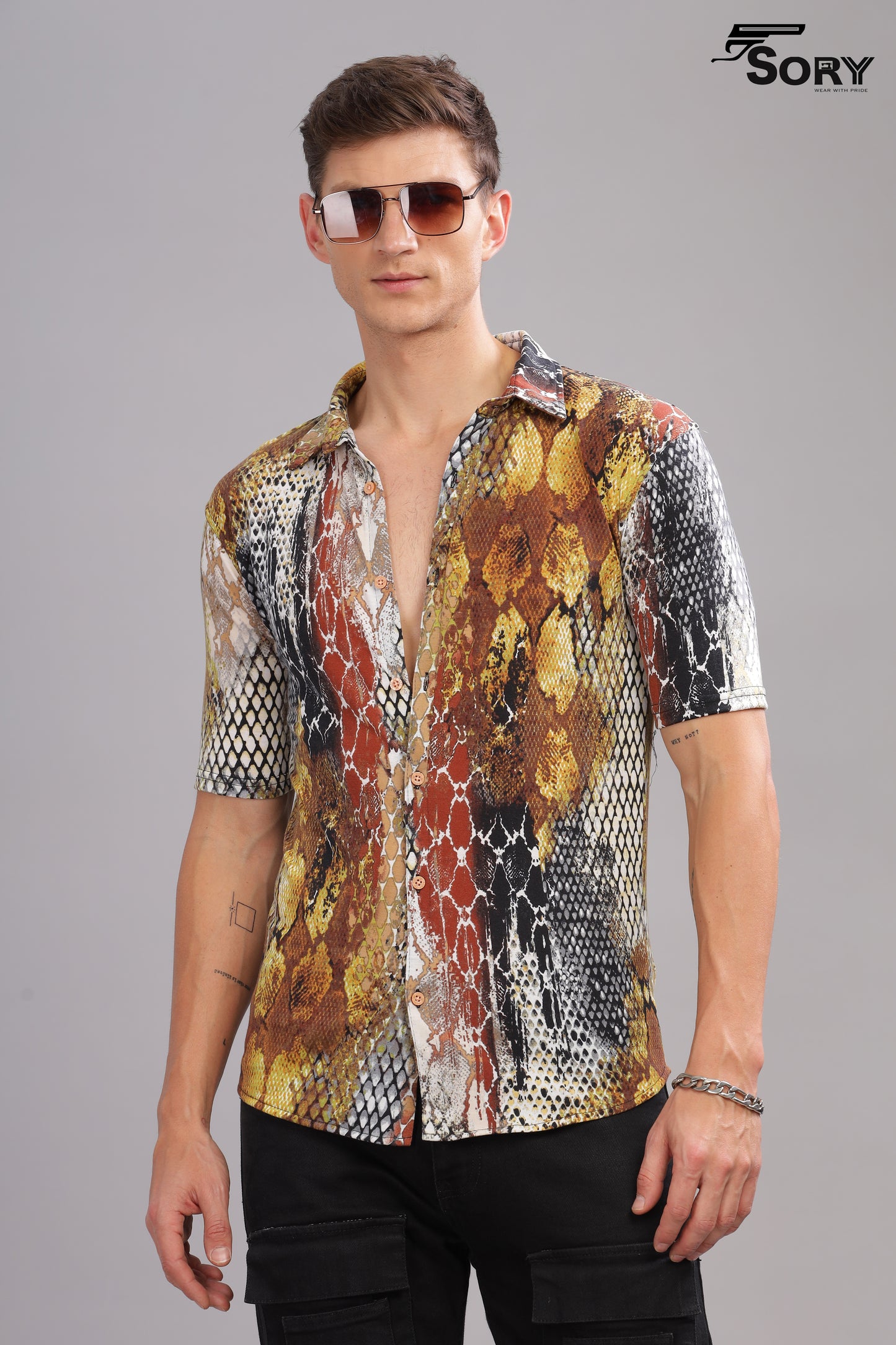 different animal print body cooling shirts