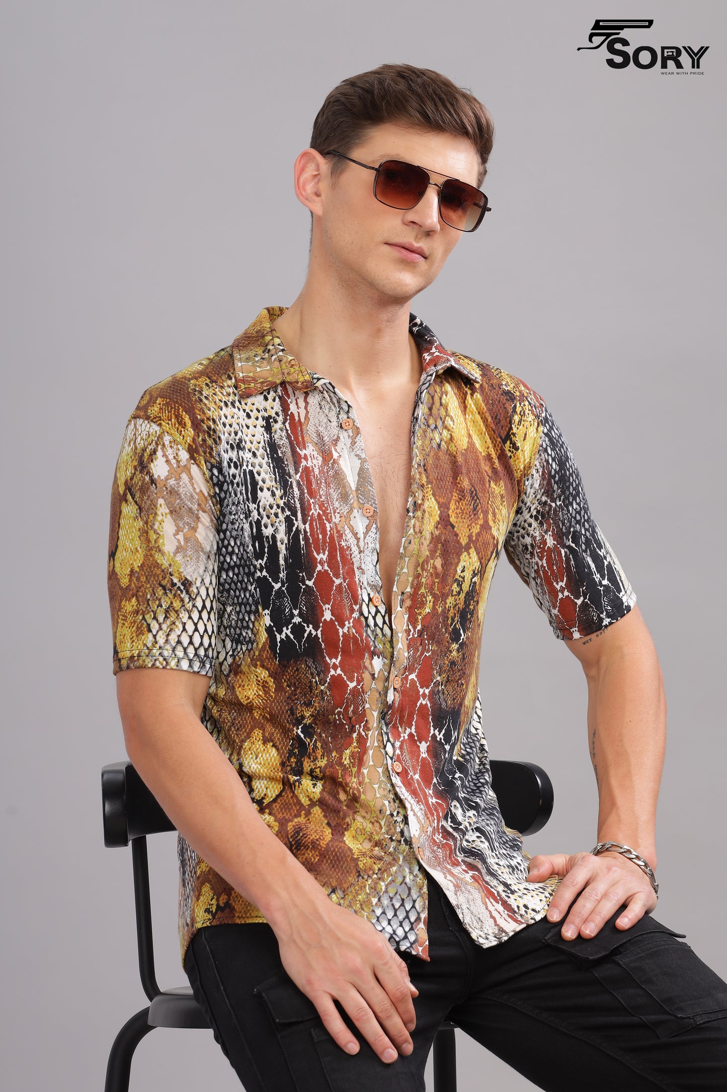 different animal print body cooling shirts