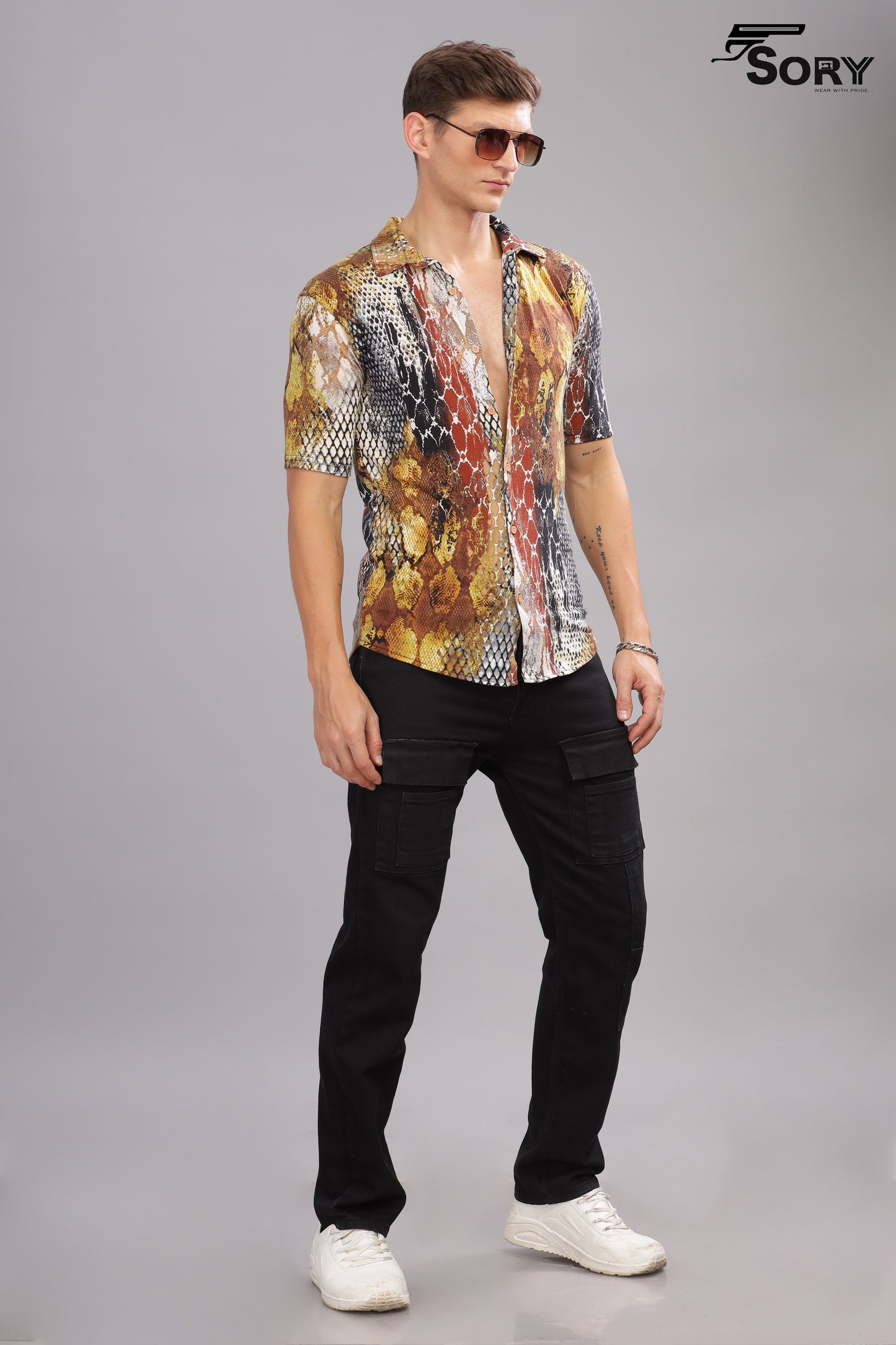 different animal print body cooling shirts