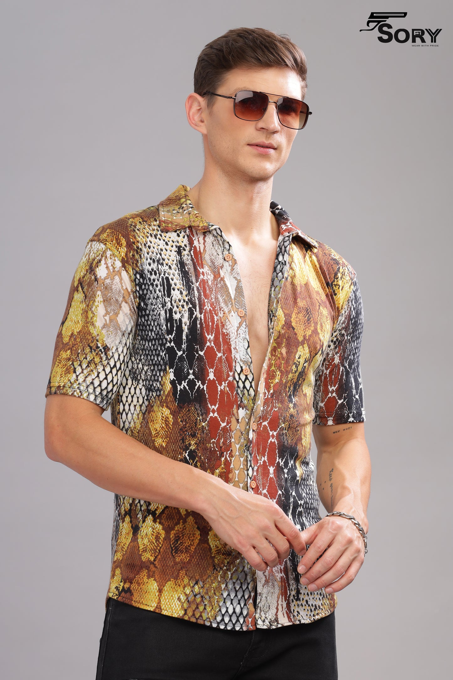 different animal print body cooling shirts