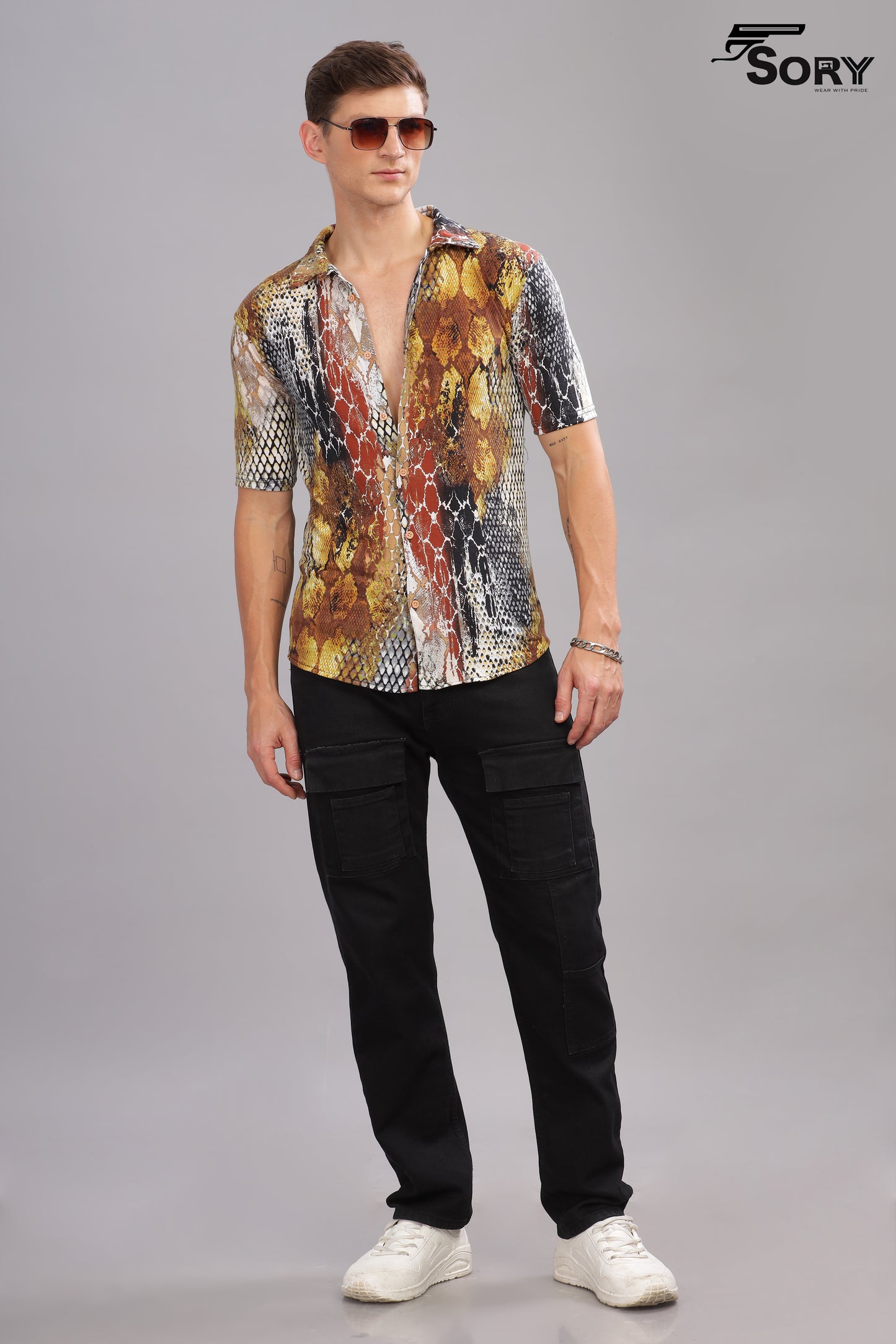 different animal print body cooling shirts