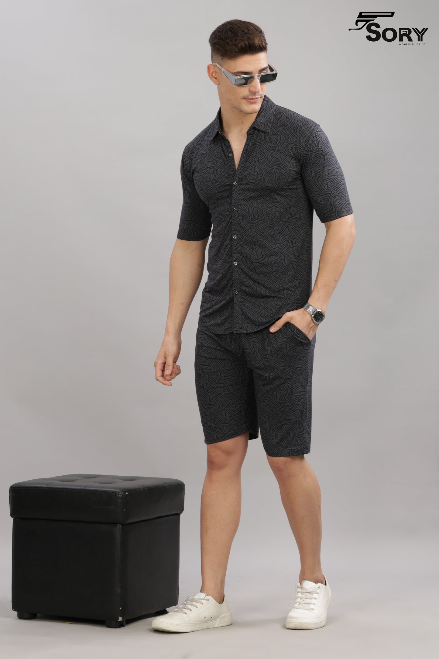 shirt and shorts body cooling co ord sets