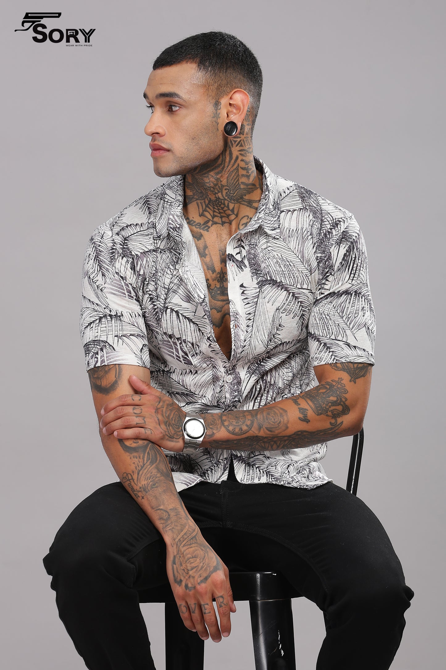 ANIMAL PRINT BODY COOLING SHIRT