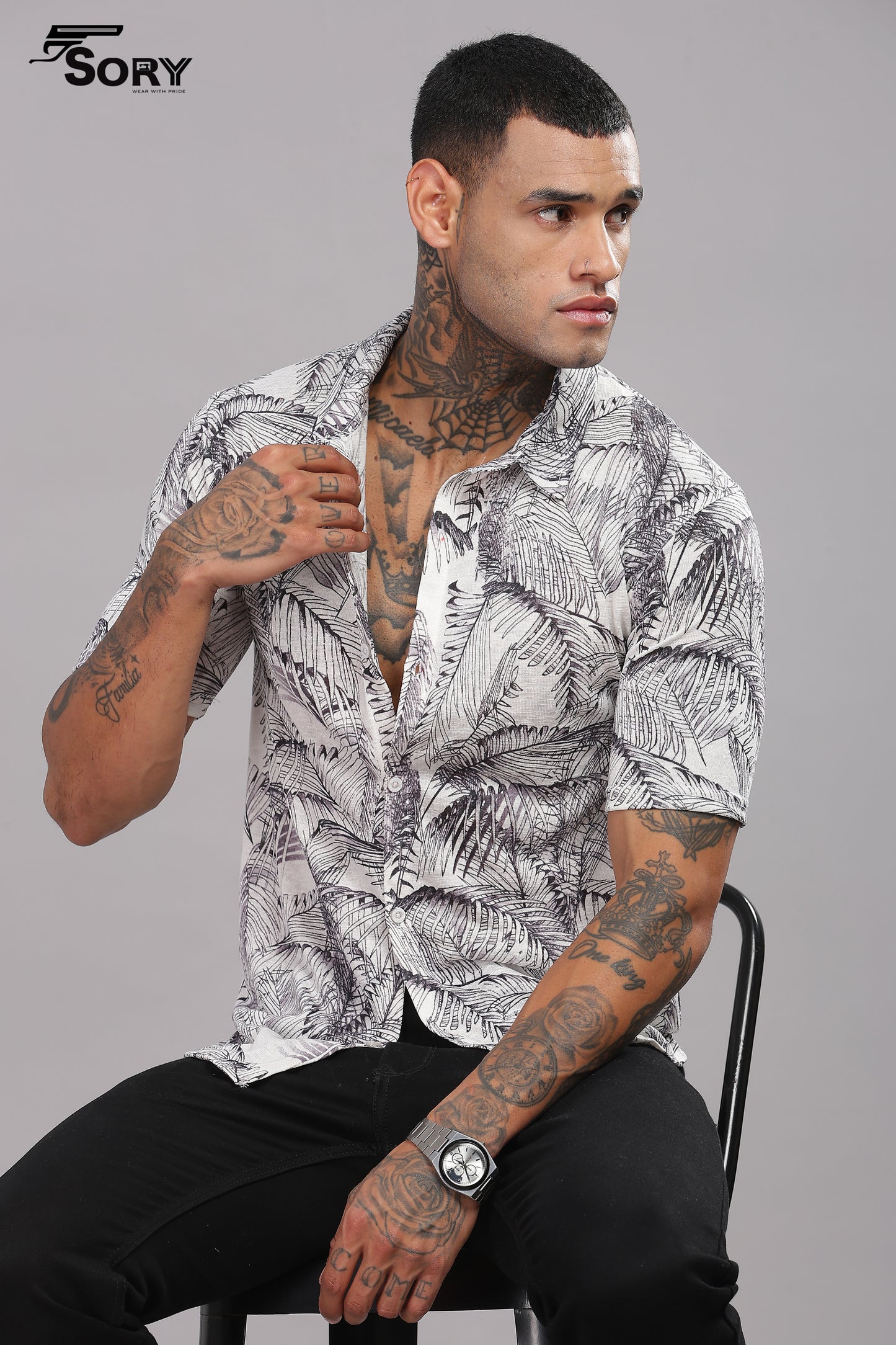 ANIMAL PRINT BODY COOLING SHIRT