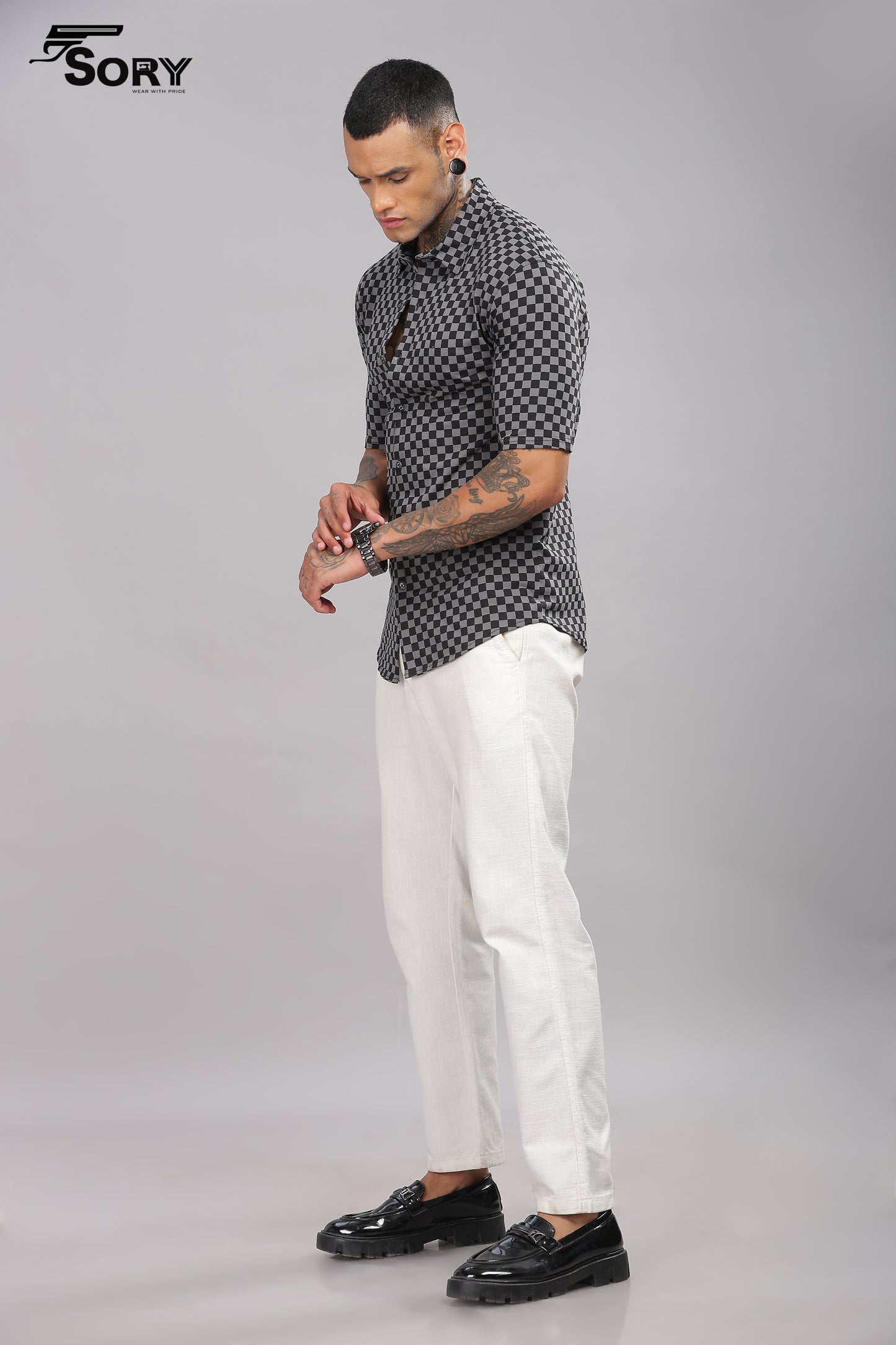 burberry print shirt body cooling shirt