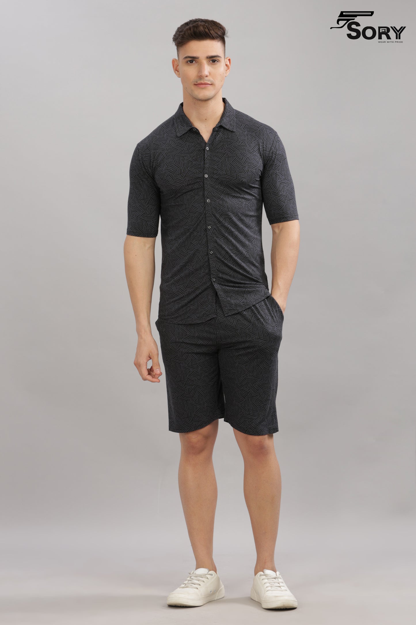 shirt and shorts body cooling co ord sets