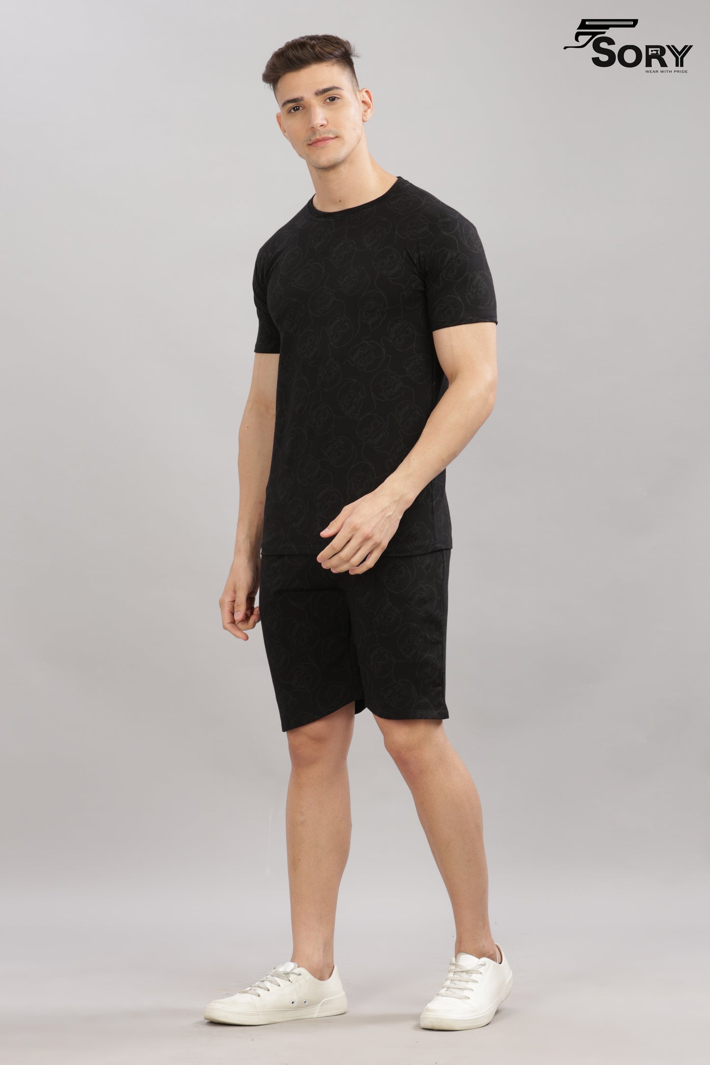 BLACK SKULL PRINT CO DRD SETS