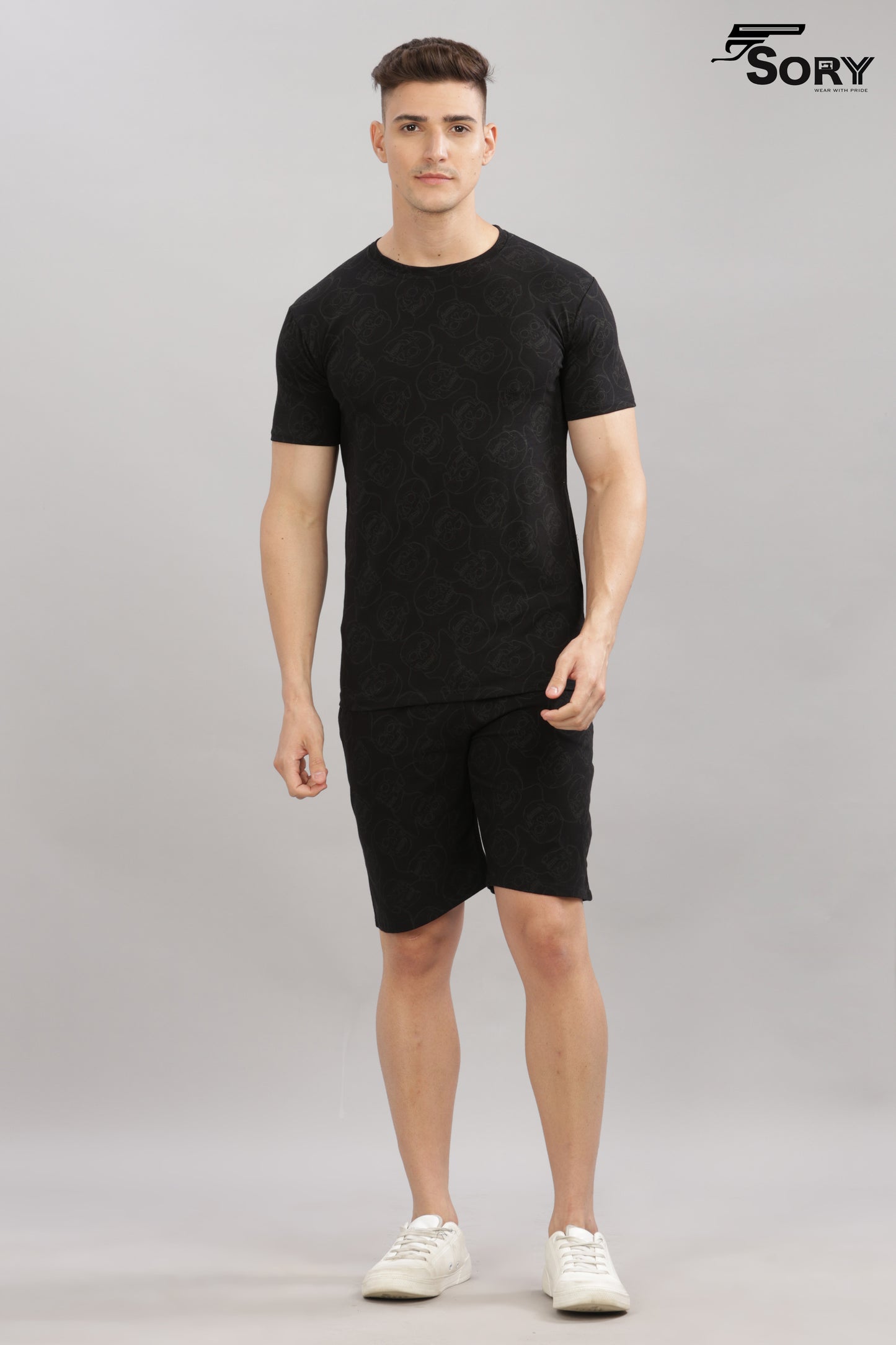BLACK SKULL PRINT CO DRD SETS