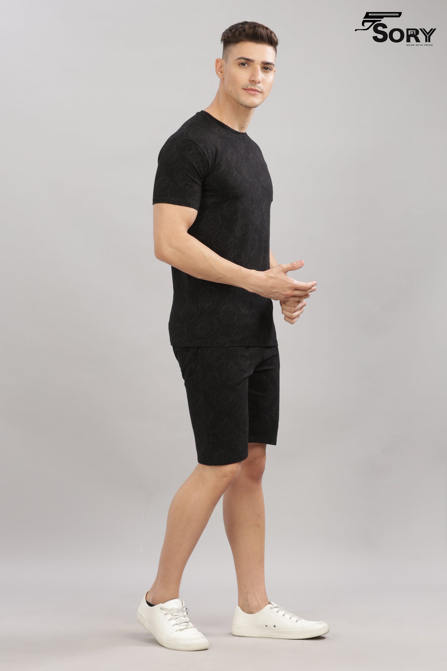 BLACK SKULL PRINT CO DRD SETS