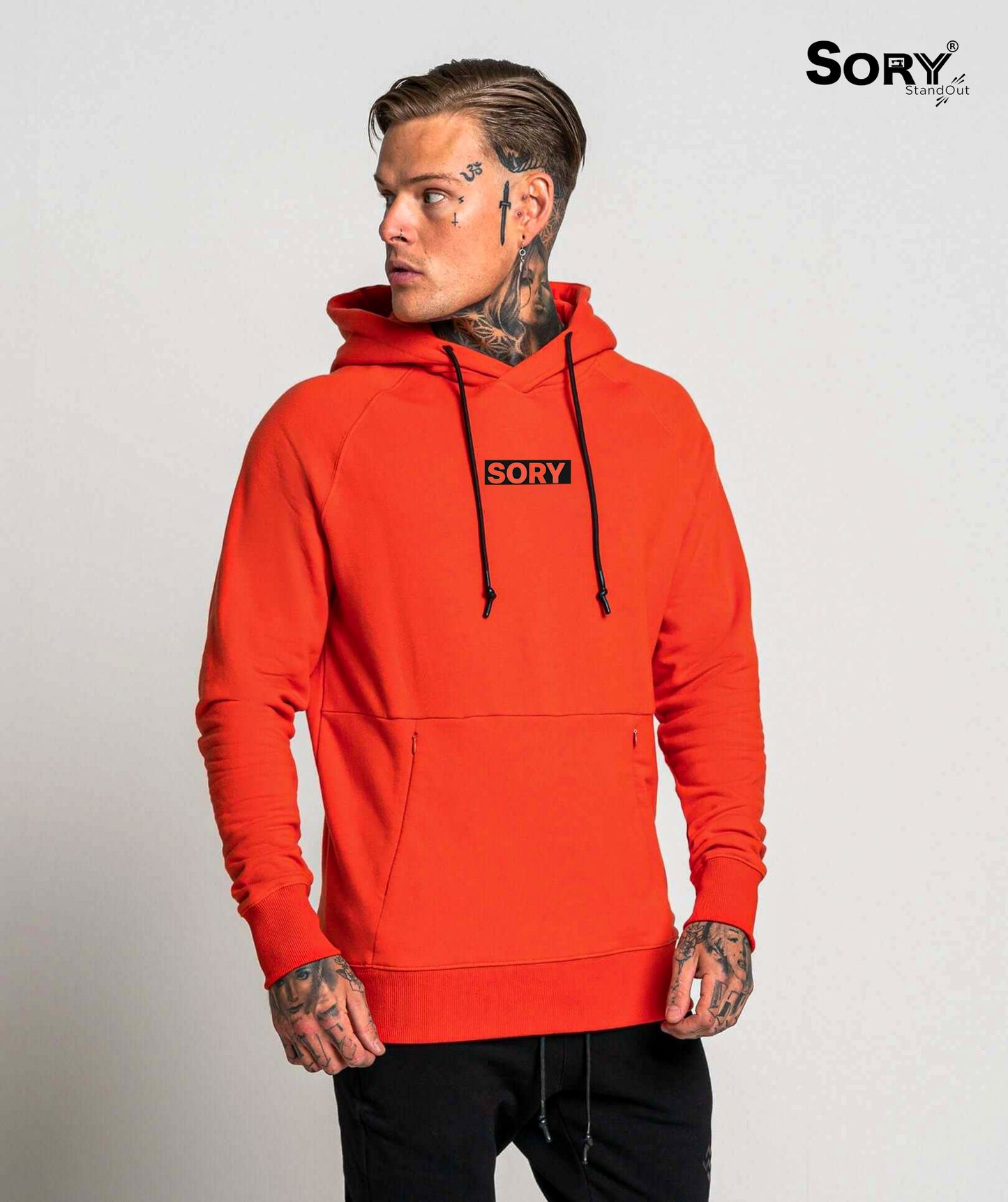 ORANGE PULLOVER OVER