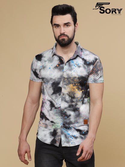 MULTI COLOUR HALF SHIRT