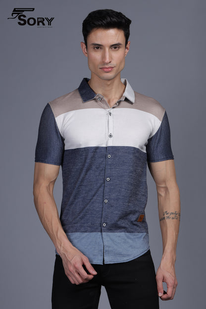 MULTI COLOUR HALF SHIRT