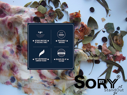 SORY BLACK AND PEACH PRINTED SHIRTS