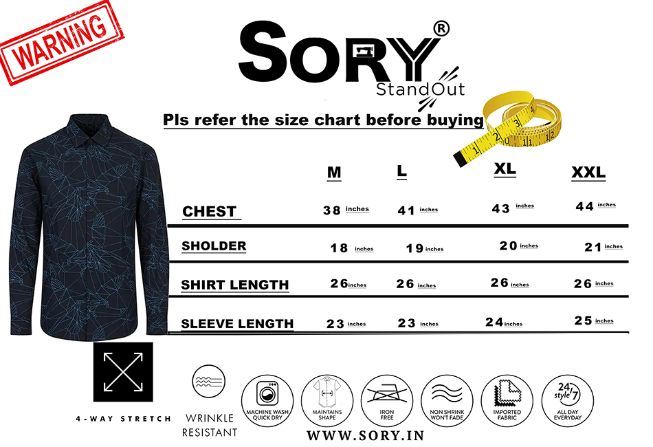RED AND BLACK PRINTED SHIRT SORY